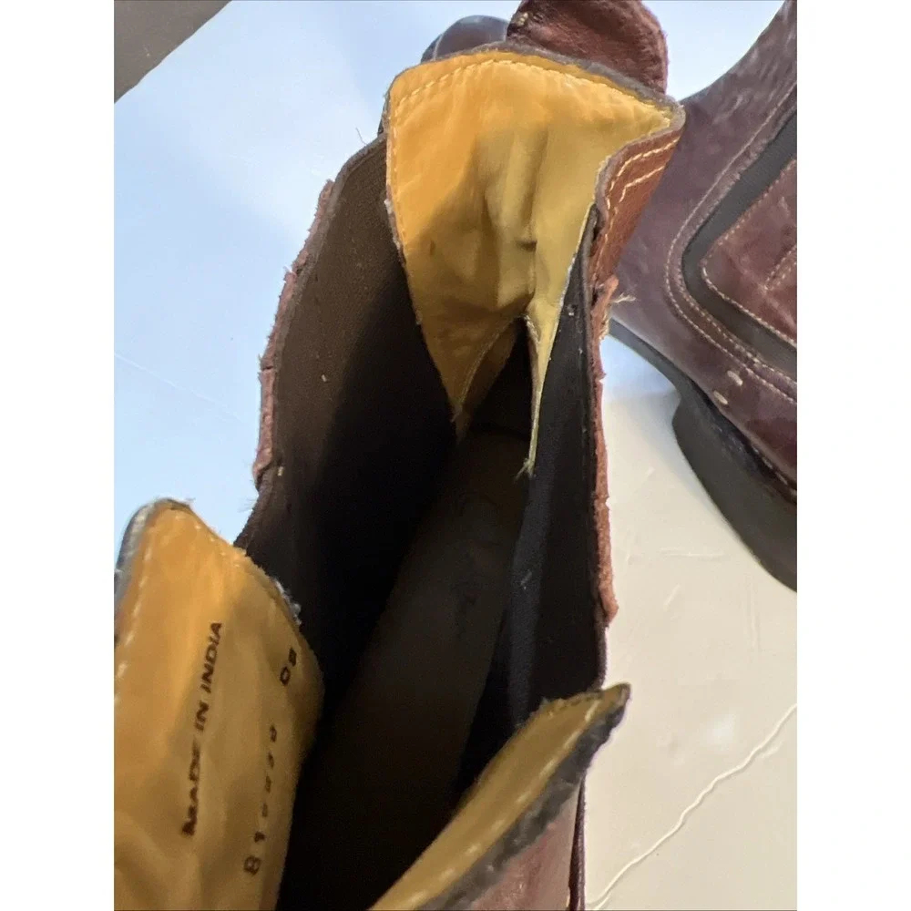 Cole Haan Brown Leather Chelsea Ankle Boots Men's SZ 13 C05564